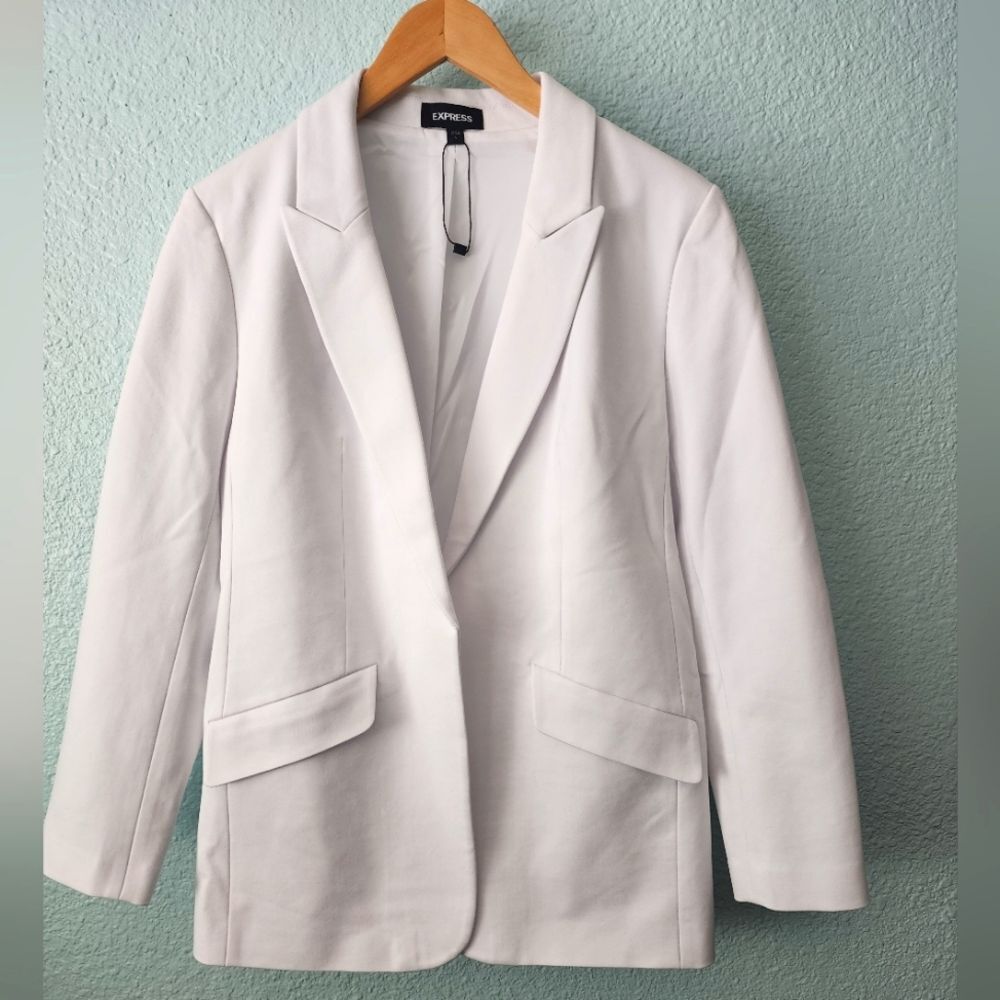 Express White Women's Blazer